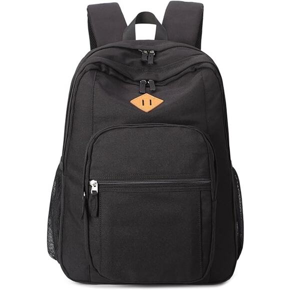 Abshoo Classic School Backpack – Water Resistant Travel Bookbag for Men Women - Picture 1 of 7